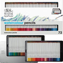 Boîte métal de 72 crayons aquarelle W&N