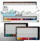 Boîte métal de 72 crayons aquarelle W&N