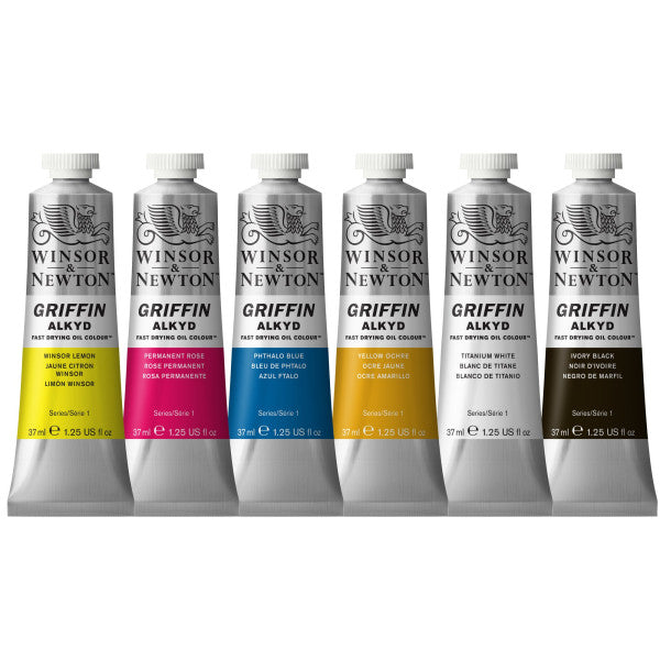 Coffret 6 x 37ml Huile Griffin Alkyd
