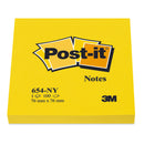 Notes Post-it®, Couleurs Néon, 76 mm x 76 mm, 100 Feuilles/Bloc, 6 Blocs/Paquet, 100% PEFC, SGSCH-PEFC-COC-110078