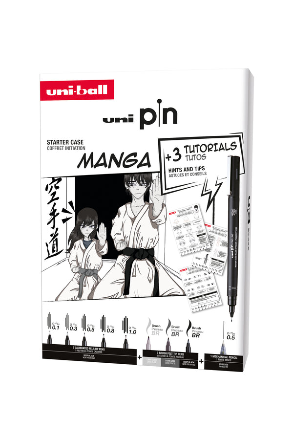 Coffret Edition Manga uni-pin