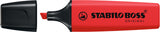 Surligneur STABILO BOSS ORIGINAL Rouge véritable