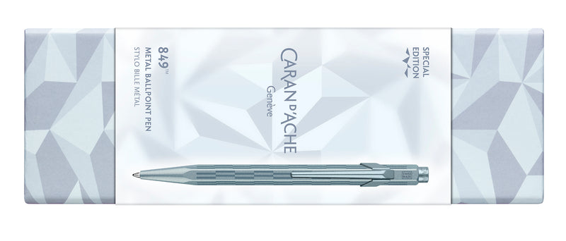 Stylo bille noir 849™ Alpine Frost bleu