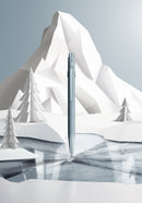 Stylo bille noir 849™ Alpine Frost bleu