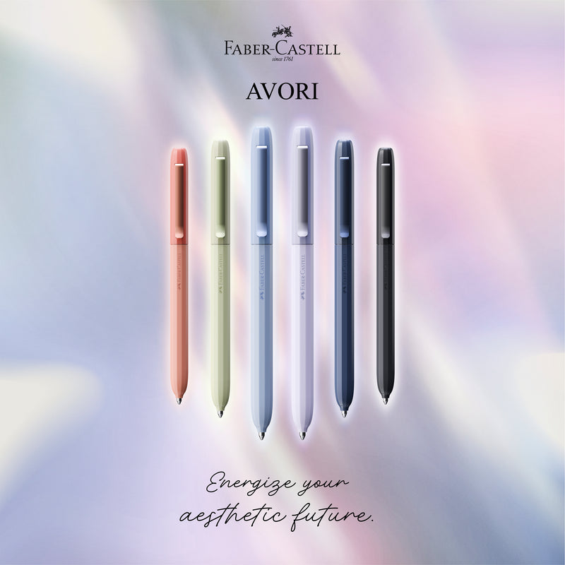 Stylo bille bleu Avori XB Peace of Mind