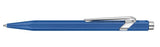 Stylo bille Caran d’Ache 849 Colormat-X - Bleu