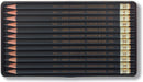 Set de 12 crayons graphite K1900 Toison d'Or de 8B à 2H - Koh I Noor Hardtmuth