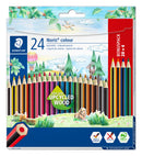 Crayons de couleur Noris colour 185  20 + 4 offerts