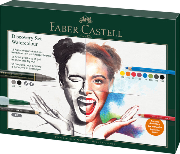 Set découverte Albrecht Dürer aquarelle, 12 pcs "Try it"