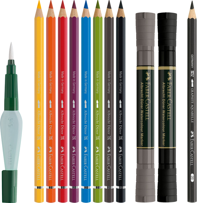 Set découverte Albrecht Dürer aquarelle, 12 pcs "Try it"