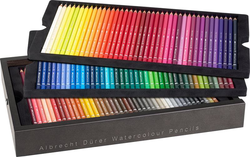 Coffret en bois de 120 crayon aquarellable Albrecht-Dürer