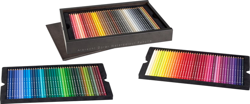 Coffret en bois de 120 crayon aquarellable Albrecht-Dürer