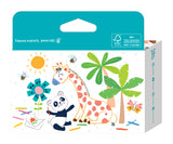 Boîte de 36 crayons spiralés à la cire Haku Yoka