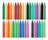 Boîte de 36 crayons spiralés à la cire Haku Yoka