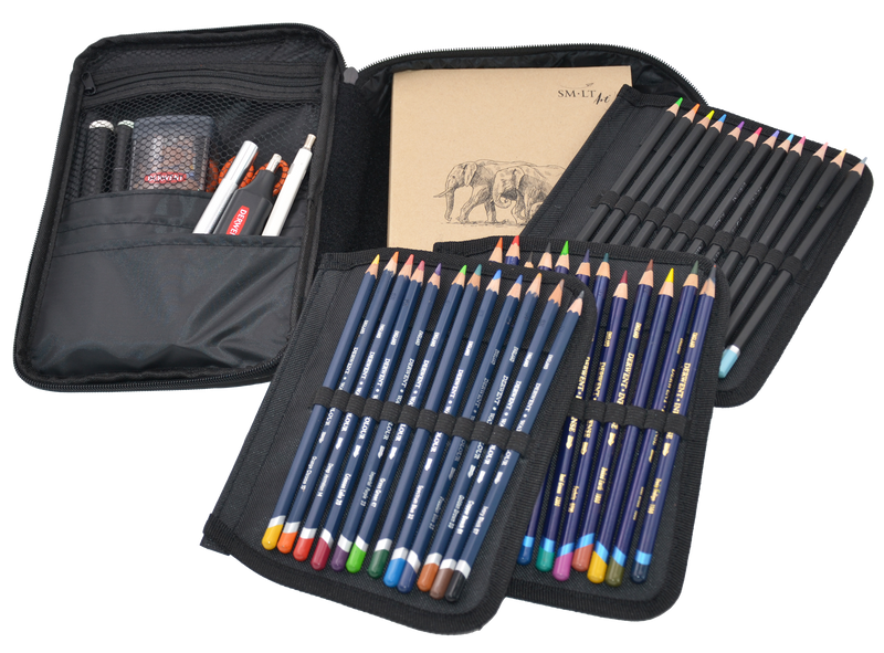 Malette vide de rangement pour 72 crayons