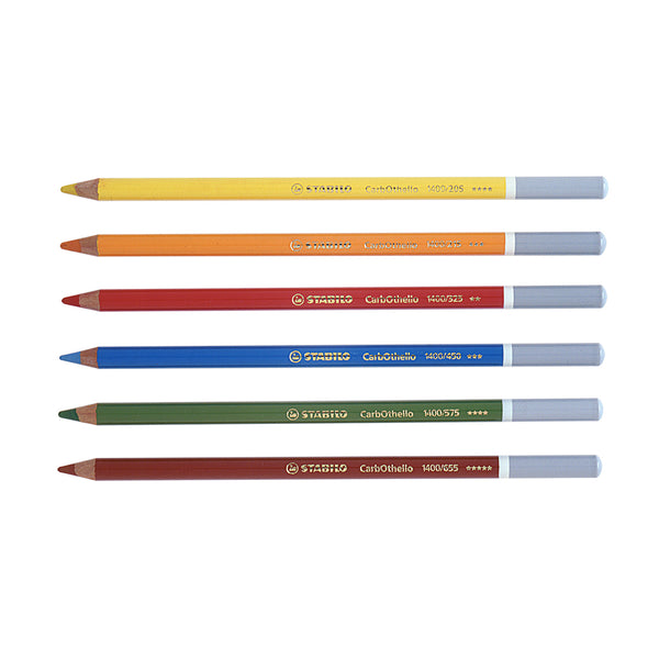 Crayon de couleur Fusain Pastel CarbOthello Brun velours foncé STABILO Crayon de couleur Fusain Pastel CarbOthello Brun velours foncé STABILO