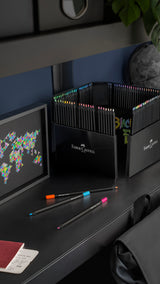 Etui de 100 crayons de couleurs Black Edition
