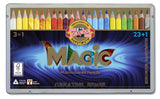 Boîte métal 23 + 1 crayons magic