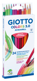 Etui de 24 crayons Aquarellables