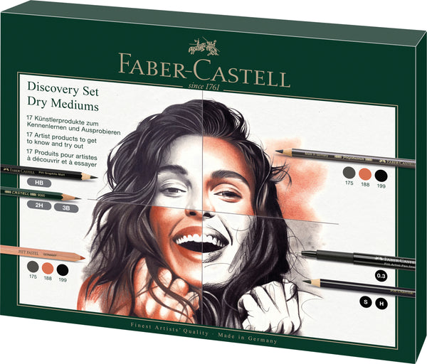 Coffret de matériel d'art sec Try It