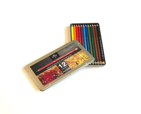 Crayon de couleur Polycolor - Boîte de 12 assortis