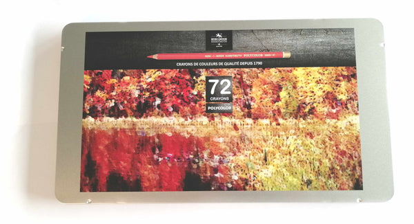 Crayon de couleur Polycolor - Boîte de 72 assortis