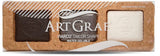 Pavé de craie aquarellable Art Graf - Set de 3 noir/gris/blanc