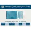 Bloc de papier aquarelle Classic Baohong 12.5x18 300g 20 feuilles grain fin