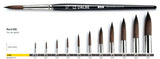 Pinceau aquarelle rond 525 imitation martre  Dalbe