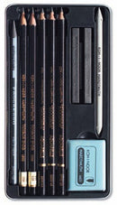 Art-set "graphite" - 10 références - Gioconda