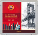 Art-set "techniques noires" - 24 références - Gioconda
