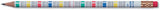Crayon graphite HB bout gomme - Tables multiplications