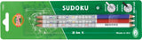 Blister crayon Sudoku graphite X3
