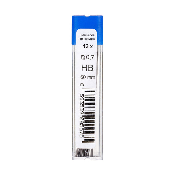 Etui de 12 mines graphite ø0,7mm HB