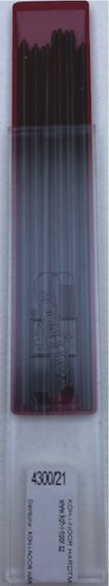 Etui de 12 mines de couleur Ø2 mm