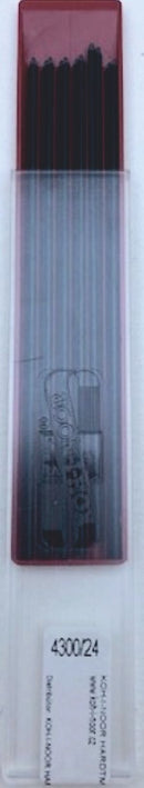 Etui de 12 mines de couleur Ø2 mm