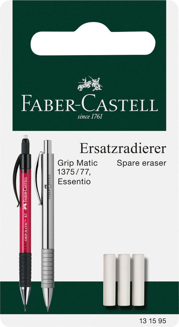 Gommes de rechange Grip Matic - Blister de 3