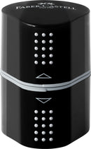 Taille-crayon avec réservoir à 3 trous