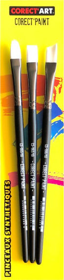 Pochette de 3 brosses moyennes