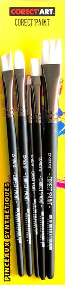 Pochette de 5 brosses assorties