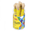 Pinceaux scolaire pot de 9 pinceaux grande taille