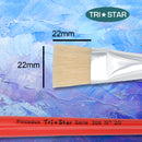 Pinceau scolaire Tri Star 308 Plat - 12 tailles