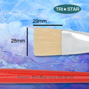 Pinceau scolaire Tri Star 308 Plat - 12 tailles