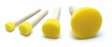 Pochette de 4 tampons mousse assortis