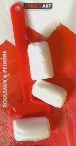 Pochette rouleau mousse 40mm & 2 recharges