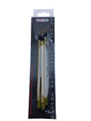 Pochette de 3 pinceaux en poils de Martre