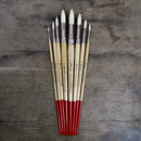 Brosse soie chunking cambrée - Série 7110RO - 9 tailles