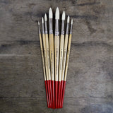 Brosse soie chunking cambrée - Série 7110RO - 9 tailles