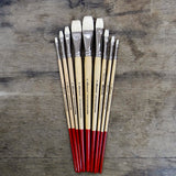 Brosse soie chunking cambrée - Série 7110CC - 9 tailles