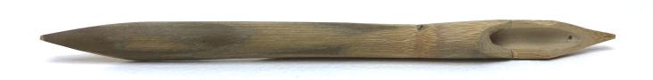 Plume bambou double pointe 15 cm